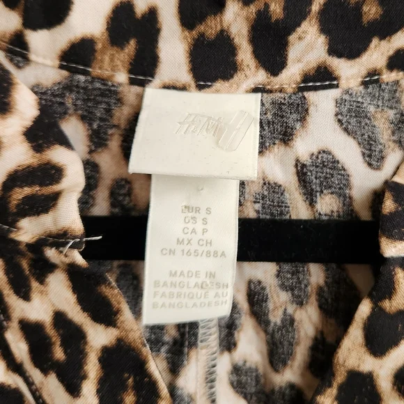 H&M- Leopard Dress - Picture 7 of 8